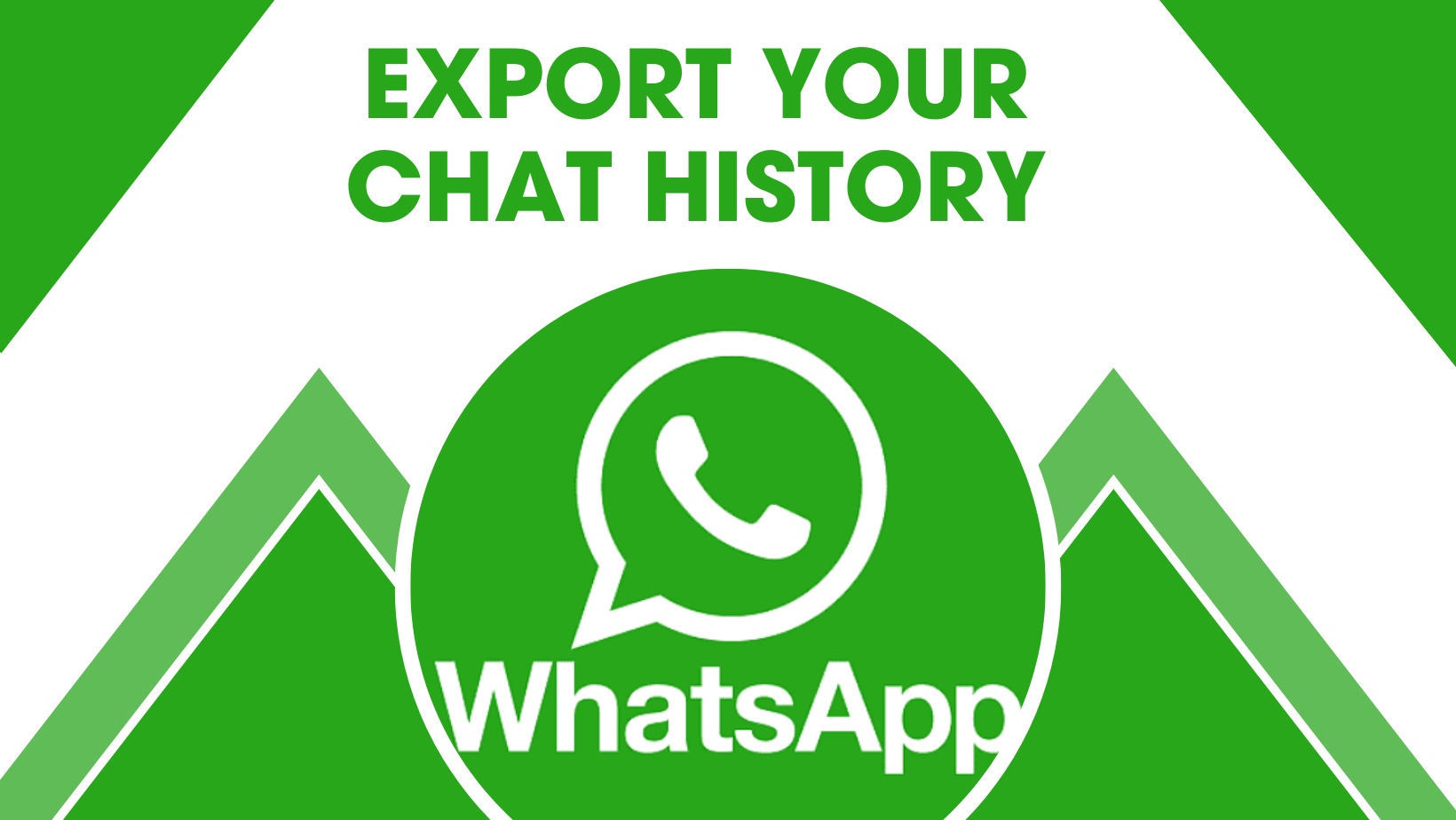 How to Export Your Chat History in WhatsApp